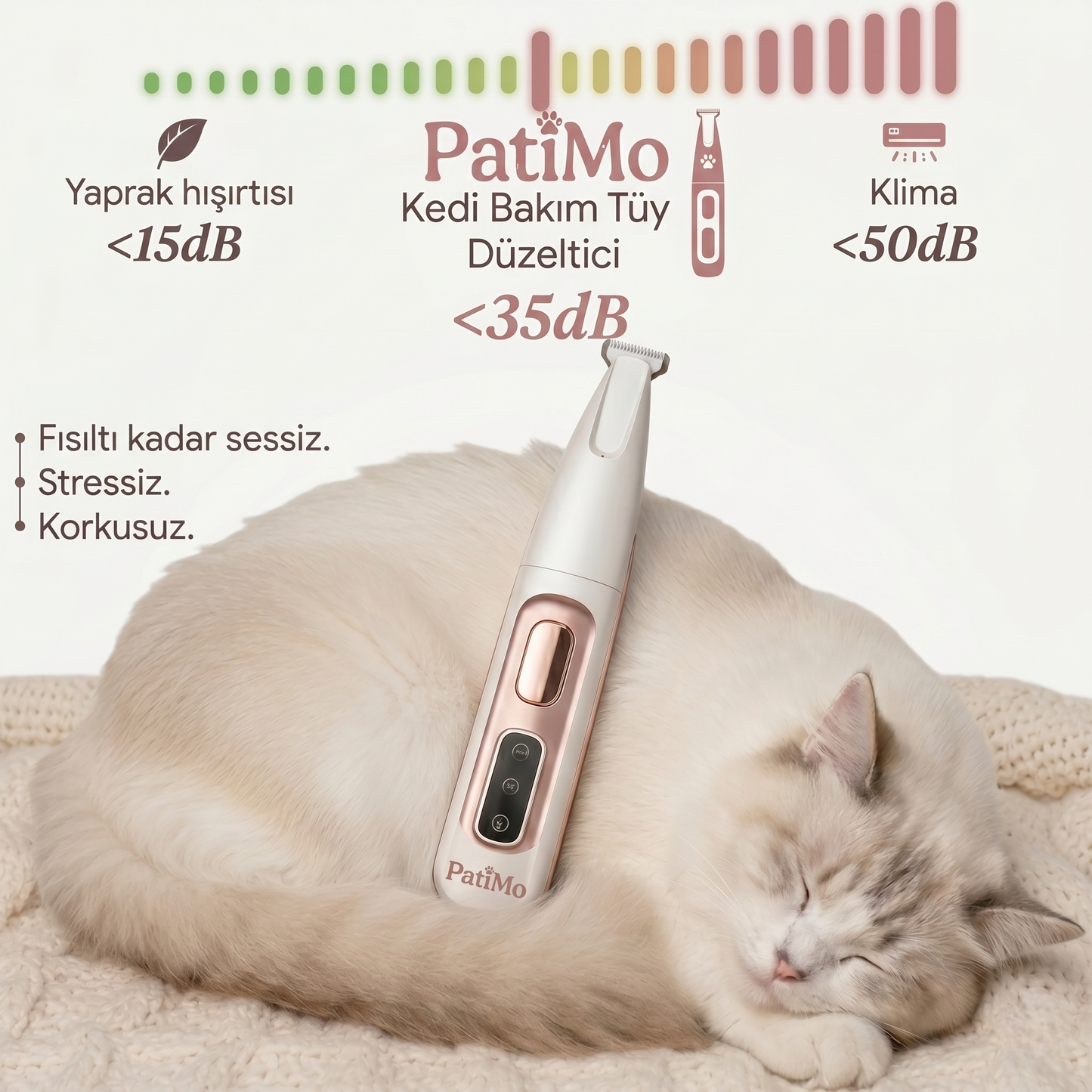 PatiMo™ Kedi Bakım ve Traş Makinesi